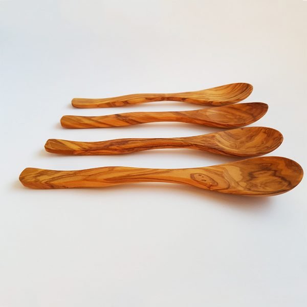 4 Curved curry spoons- Japanese