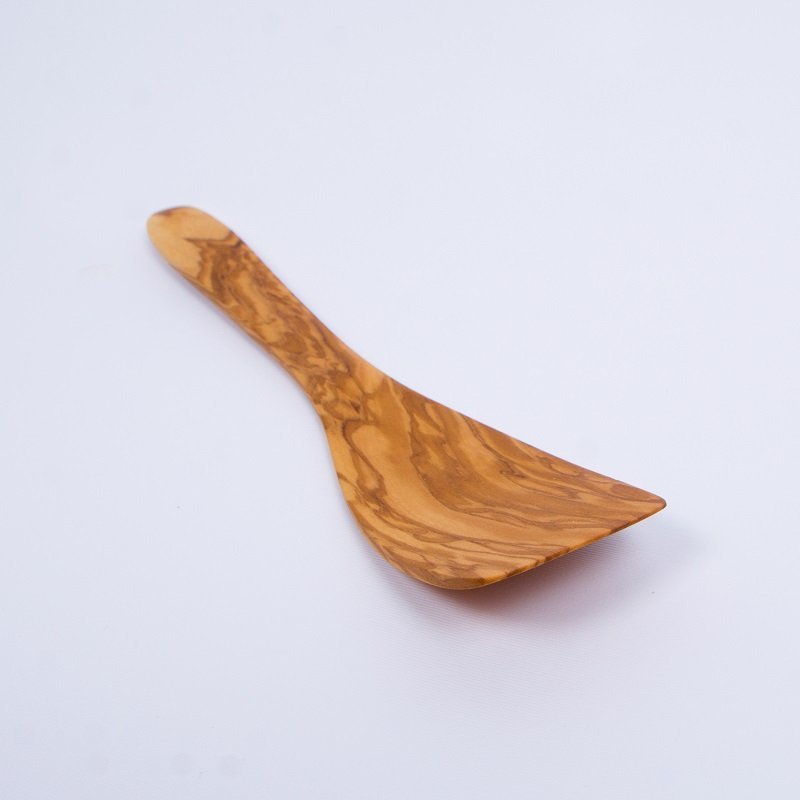 Handcrafted Curved Spatula 11.81 Inches - AKwood